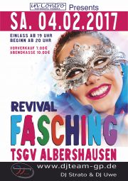 Tickets für Revival Fasching Albershausen am 04.02.2017 - Karten kaufen